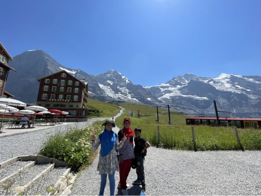 Eiger Jungfrau Mönch - Alpengebirge, Schweiz