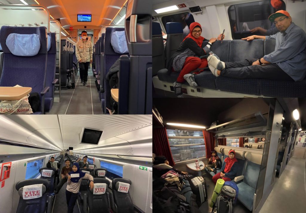 AnnasFam @ Various Europe train interiors