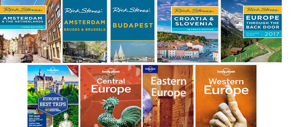 Some Travel Guidebooks