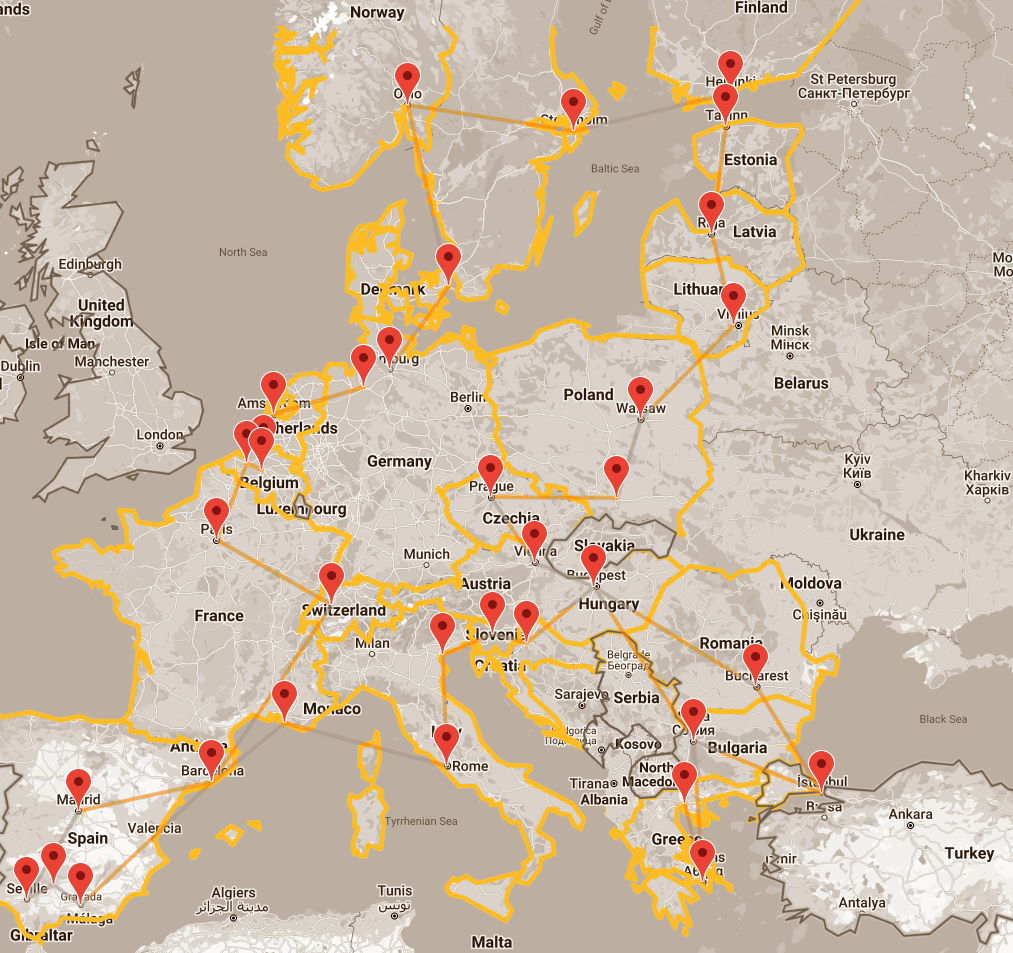 Explore Europe Itenary Plan